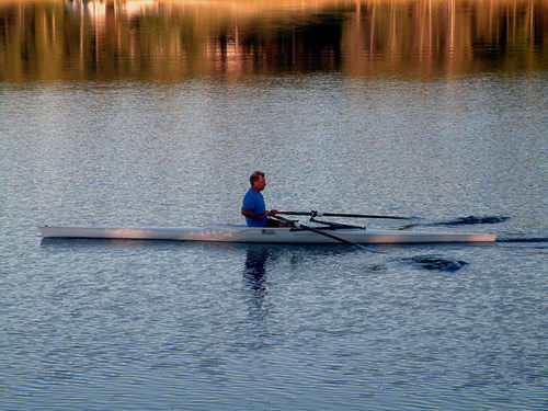 Bateau d'aviron de loisir - CAMBRIDGE - Little River - skiff