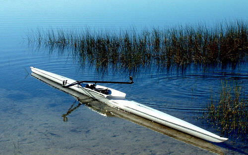 Bateau d'aviron de course - OLYMPUS - Little River - skiff