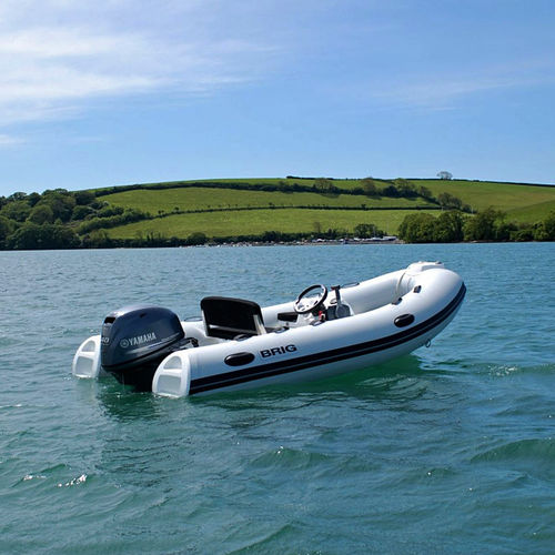 Bateau pneumatique hors-bord - FALCON 360 - Brig - semi-rigide / open / à console latérale