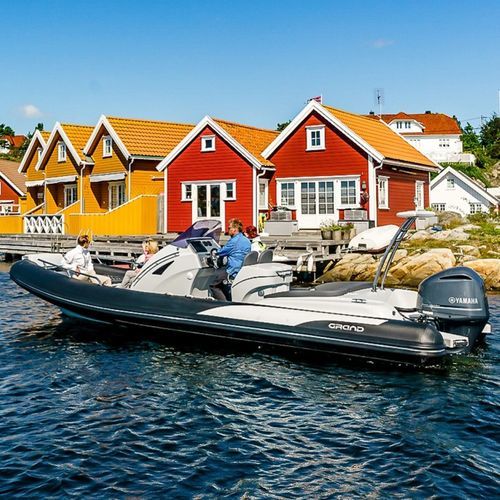 Bateau pneumatique hors-bord - G850 - GRAND Inflatable Boats - semi-rigide / open / à console centrale