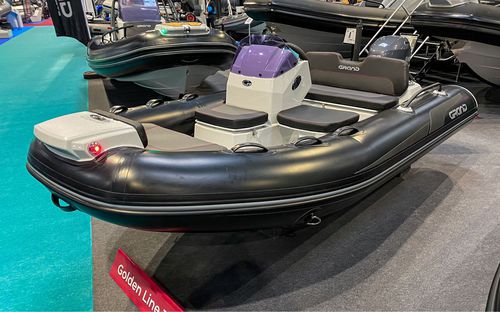 Bateau pneumatique hors-bord - G340N - GRAND Inflatable Boats - semi-rigide / open / à console latérale