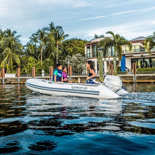 Bateau pneumatique hors-bord - S275 - GRAND Inflatable Boats - semi-rigide / open / en fibre de verre