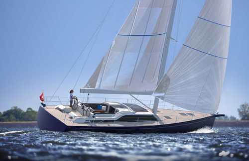 Sailing-yacht de croisière - 50CS - Contest Yachts - 3 cabines / à cockpit ouvert / bout-dehors
