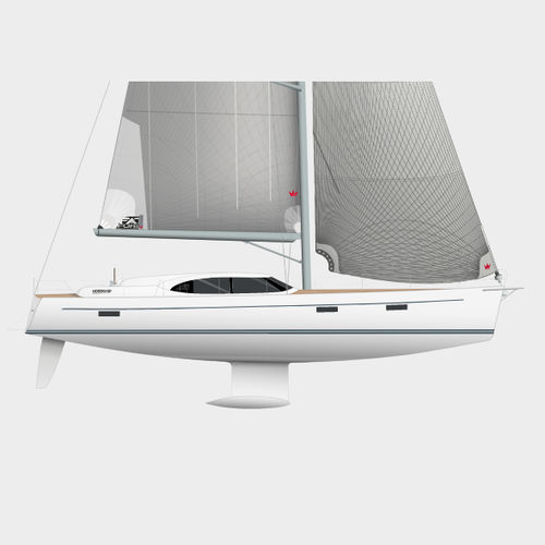Sailing-yacht de croisière - 570 DS - Nordship - 4 cabines / à salon de pont / bout-dehors