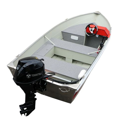 Bateau de travail - 450 SC - MARINE - hors-bord / en aluminium