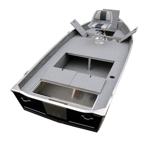 Bass boat hors-bord - 450 Bass - MARINE - open / de pêche / en aluminium
