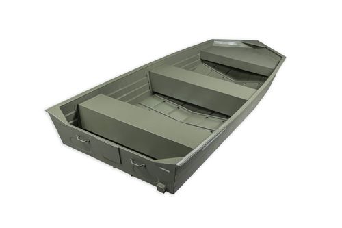 Jon boat hors-bord - 14 V Green - MARINE - open / de pêche sportive / en aluminium