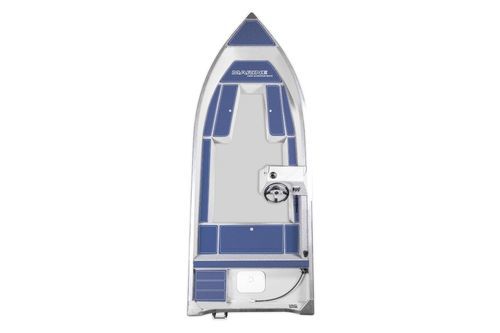 Barque hors-bord - 450 Family AR - MARINE - à console jockey / de mer / en aluminium