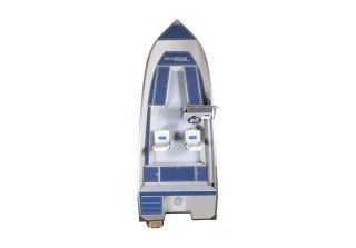 Barque hors-bord - 550 Family AR - MARINE - coque rigide / open / à console centrale