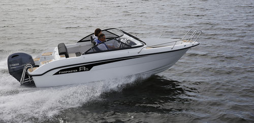 Runabout hors-bord - R5 - Finnmaster Boats Oy - à double console / open / en aluminium