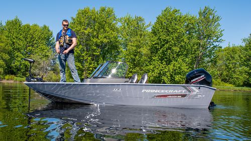 Bay boat hors-bord - NANOOK® 168 DLX WS - Bateaux Princecraft - à gaz / à double console / open