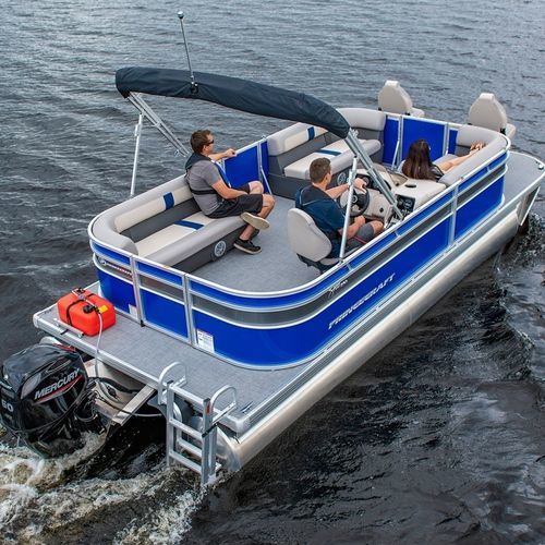 Bateau ponton hors-bord - JAZZ 210-2S - Bateaux Princecraft - open / à console latérale / de pêche