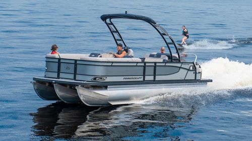Bateau ponton hors-bord - QUORUM® 25 RL - Bateaux Princecraft - open / à console latérale / de sport