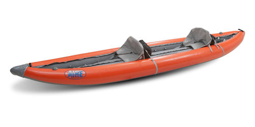 Kayak sit-on-top - Super Lynx - Aire - gonflable / pour expédition / d'eau vive