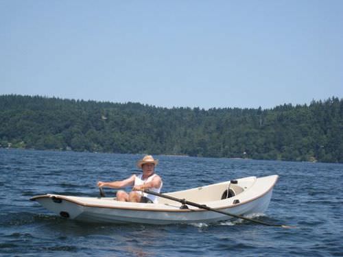 Barque hors-bord - 16’5″ Melonseed - Gig Harbor - traditionnelle