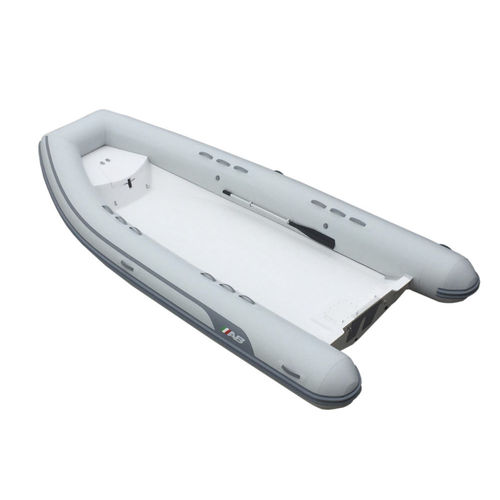 Bateau pneumatique hors-bord - 17 VS - AB Inflatables - semi-rigide / open / en fibre de verre