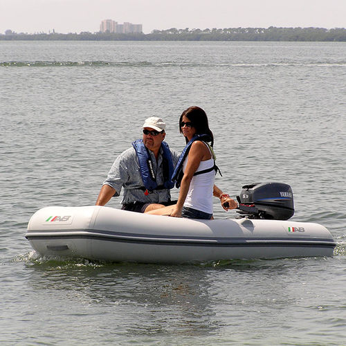 Bateau pneumatique hors-bord - 9 UL - AB Inflatables - semi-rigide / open / en aluminium