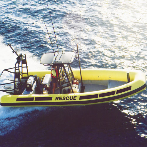 Bateau de sauvetage - F24 - AB Inflatables - hors-bord / en PRV / bateau pneumatique semi-rigide