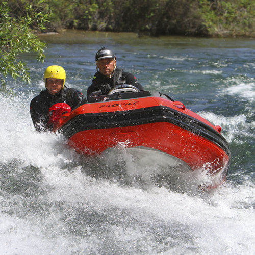 Bateau de sauvetage - A16-S - AB Inflatables - hors-bord / en aluminium / bateau pneumatique semi-rigide