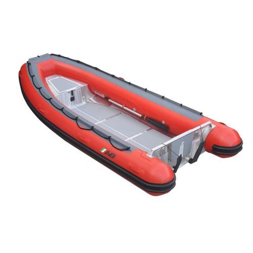 Bateau de sauvetage - A14-S - AB Inflatables - hors-bord / en aluminium / bateau pneumatique semi-rigide