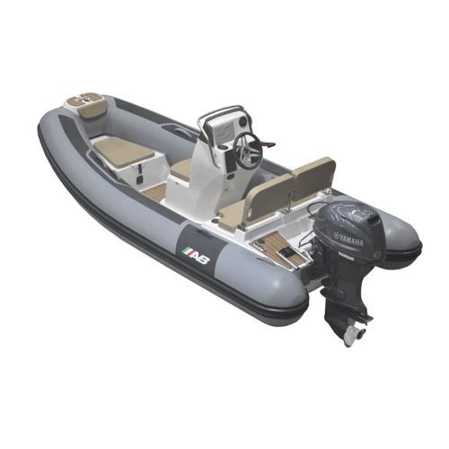 Bateau pneumatique hors-bord - 13 ALX - AB Inflatables - semi-rigide / open / à console latérale