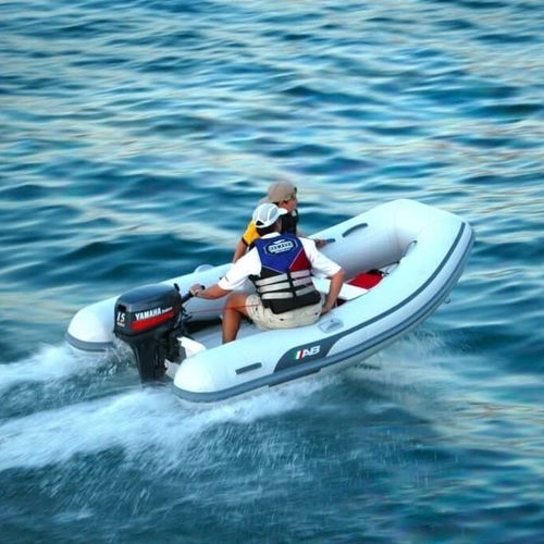 Bateau pneumatique hors-bord - 9 VL - AB Inflatables - semi-rigide / open / pour la pêche