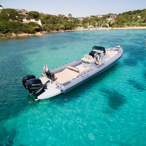 Bateau pneumatique in-bord - TROY 40 - SCANNER - hors-bord / bimoteur / semi-rigide