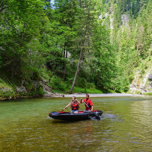 Canoë gonflable - XR TREKKING - Grabner GMBH, Austria - multiusage / 2 places / rouge