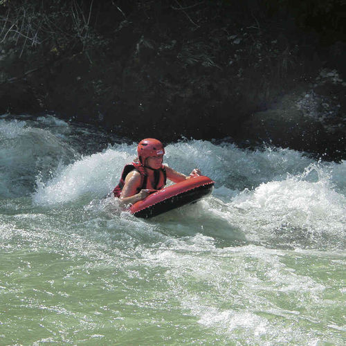 Jeu aquatique matelas - HYDROSPEED - Grabner GMBH, Austria - pour base de loisirs / gonflable