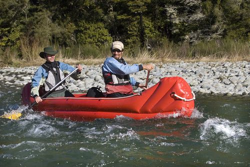 Canoë gonflable - C44 Trapper - Incept - multiusage / 3 places / en polyester