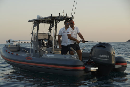 Bateau pneumatique hors-bord - BARRACUDA 650 - Joker Boat - semi-rigide / open / à console centrale