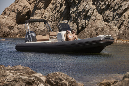 Bateau pneumatique hors-bord - COASTER 650 PLUS - Joker Boat - RIB / open / à console centrale