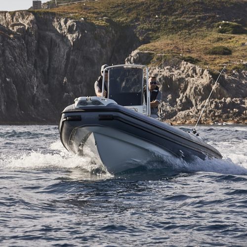 Bateau pneumatique hors-bord - BARRACUDA 580 - Joker Boat - RIB / open / à console centrale