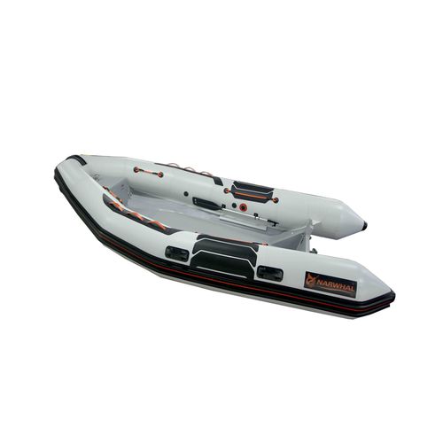 Bateau utilitaire - WB-420 - Narwhal - bateau de support pour la plongée / hors-bord / bateau pneumatique semi-rigide