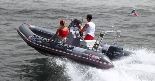 Bateau de sauvetage - HD-450  - Narwhal - hors-bord / bateau pneumatique semi-rigide