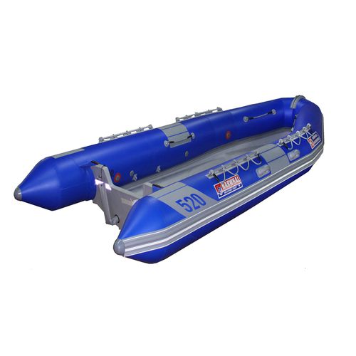 Bateau de support pour la plongée - HD-520 - Narwhal - bateau de recherche scientifique / hors-bord / bateau pneumatique semi-rigide