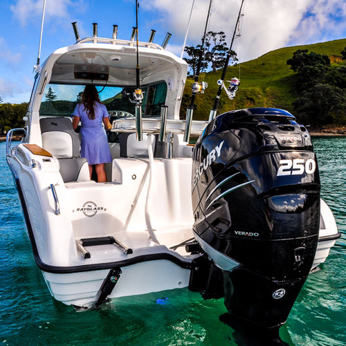 Cabin-cruiser hors-bord - LEGEND 2350 - Rayglass Boats - diesel / hard-top / de pêche sportive