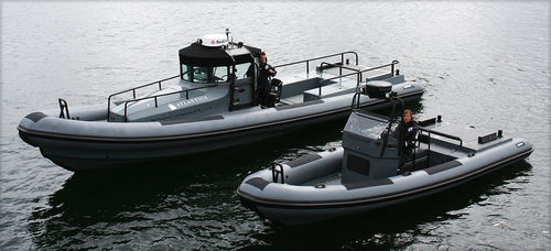 Bateau utilitaire - 40 OB - RUPERT MARINE - bateau de service offshore / hors-bord / bateau pneumatique semi-rigide