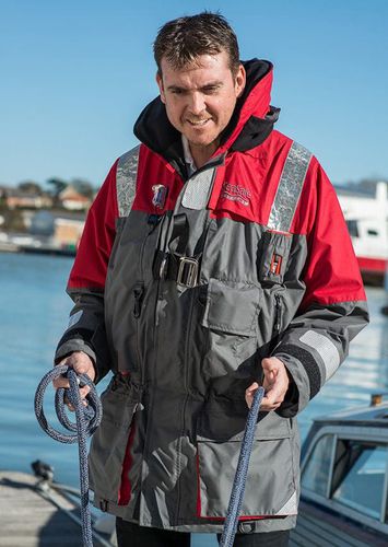 Veste à usage professionnel - Mariner Level 50 - Seasafe Systems Ltd - étanche / avec gilet auto-gonflable incorporé / respirante