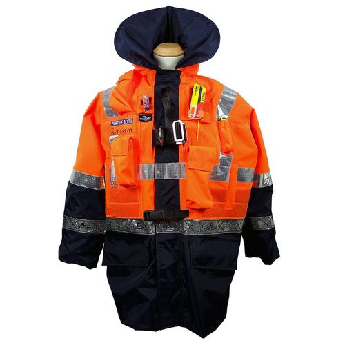 Veste à usage professionnel - TC180 - Seasafe Systems Ltd - étanche / respirante / avec gilet auto-gonflable incorporé
