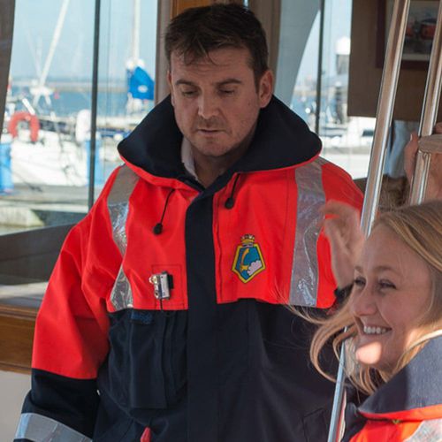 Veste à usage professionnel - Sea Explorer Level 50 - Seasafe Systems Ltd - étanche / respirante / avec gilet auto-gonflable incorporé