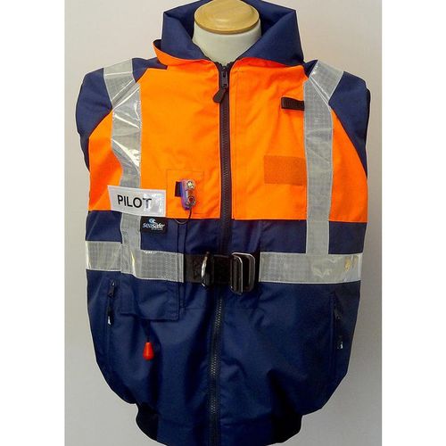 Veste à usage professionnel - Sea Trekker Level 100  - Seasafe Systems Ltd - étanche / respirante / avec gilet auto-gonflable incorporé