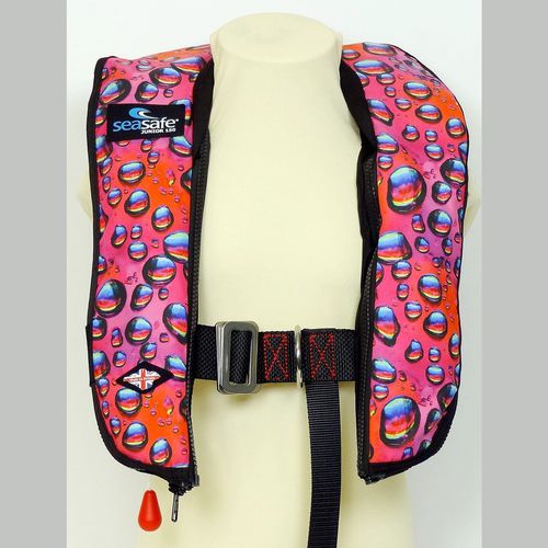 Gilet de sauvetage gonflable - Pink Bubbles - Seasafe Systems Ltd - 150 N / ISO12402-3 / ISO12401