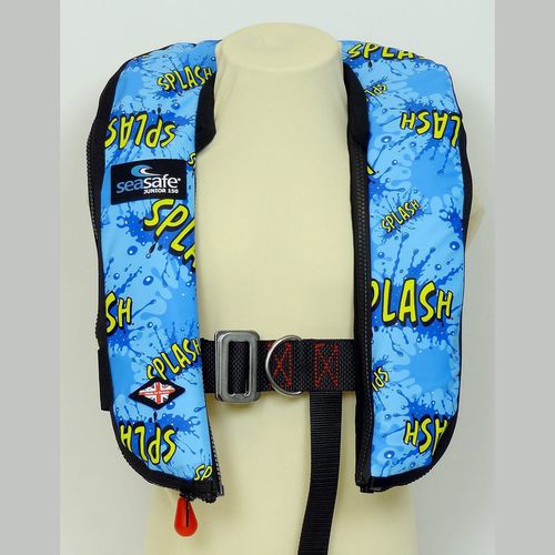 Gilet de sauvetage gonflable - Splash - Seasafe Systems Ltd - 150 N / ISO12402-3 / ISO12401