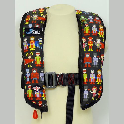 Gilet de sauvetage gonflable - Super Heroes - Seasafe Systems Ltd - 150 N / ISO12402-3 / ISO12401