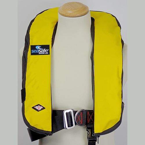 Gilet de sauvetage gonflable - Soft Yellow - Seasafe Systems Ltd - 150 N / ISO12402-3 / ISO12401