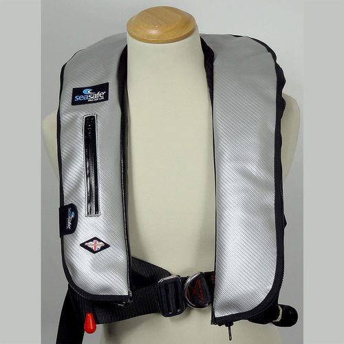 Gilet de sauvetage gonflable - Carbon Fibre Style - Seasafe Systems Ltd - 150 N / 275 N / ISO12402-3