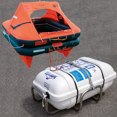Radeau de survie pour navire - Standard - Seasafe Systems Ltd - 6 places / 10 places / 4 places