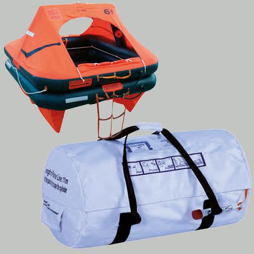 Radeau de survie pour navire - Standard - Seasafe Systems Ltd - 6 places / 8 places / 10 places