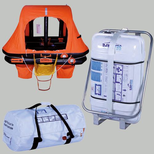 Radeau de survie pour navire - Standard - Seasafe Systems Ltd - 6 places / 8 places / 4 places